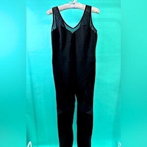 Kendall & Kylie Black Full-length Spinning Bodysuit - Black